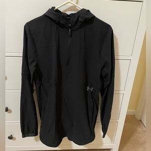Under Armour Activewear Black Hoodie Mens Medium
